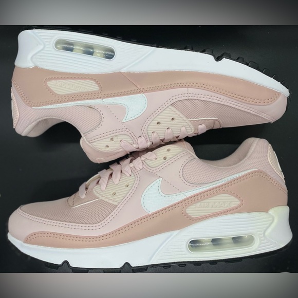Nike Air Max 90 WMNS 'Barely Rose' NEW - Picture 3 of 5